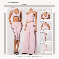 Capris de yoga pour femmes à taille repliable, coupe ajustée, séchage rapide, effet push-up, pour Pilates, vêtements de sport personnalisés, capris d'entraînement