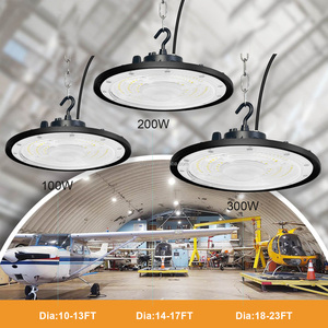 EU Stock IP65 Industrial Warehouse UFO 100W/200W/300W High Bay <strong>Light</strong> for Workshop Stadium Exhibition Commercial <strong>Space</strong> Lamp - Product Image 4