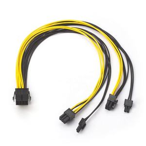 8Pin zu Dual 8Pin PCIE VGA-Verlängerung kabel 8Pin PCIe-Stecker auf 2 X8(6 2) Pin-Stecker für elektronische GPUs - Product Image 4
