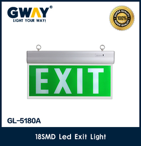 Precio de fábrica IP 65 LED recargable Iluminación de escape de emergencia Luz de señal de salida de acrílico - Product Image 4