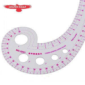 Herramientas para la creación de patrones de costura, regla curva multiusos para ropa de 6 pies - Product Image 4