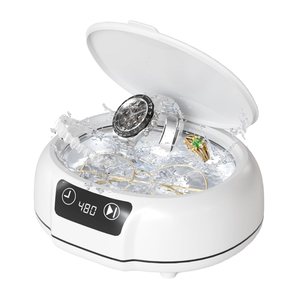 Nuevo Souncrise 700ml 48KHz 18W Limpiador ultrasónico de joyas de acero inoxidable Temporizador digital para dentaduras Gafas Esenciales para el hogar - Product Image 1