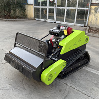 Tondeuse à gazon industrielle de haute qualité 1000 mm certifiée CE, 4 temps, télécommandée, châssis en aluminium haute performance pour l'agriculture