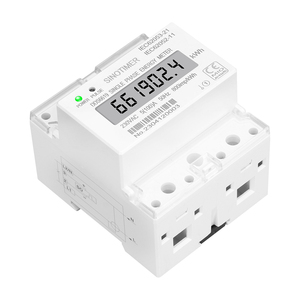 <span class=keywords><strong>Sinotimer</strong></span> เครื่องวัดพลังงาน DDS6619-024 4 P LCD ที่ได้รับการรับรองระดับกลาง230VAC 5(100) ขนาด800imp/kwh compsct 4เครื่องวัดพลังงานพัลส์เอาต์พุต - Product Image 3
