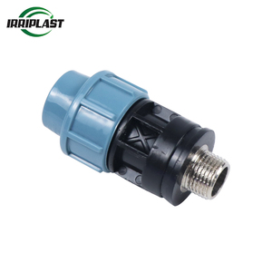 황동 나사 삽입물이있는 파이프 피팅 PN16 HDPE 수 어댑터 - Product Image 3