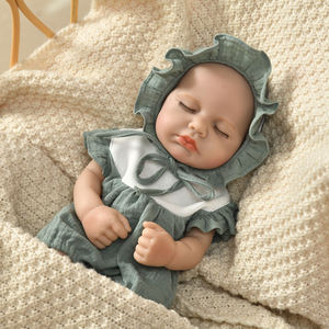 Nouveau style 40 cm Poupées reborn en <span class=keywords><strong>vinyle</strong></span> pleine longueur Poupée bébé en silicone Poupée reborn en <span class=keywords><strong>vinyle</strong></span> pour fille Poupées reborn réalistes - Product Image 4