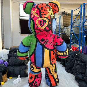 Kostum maskot beruang kekerasan tiup raksasa kustom maskotte hewan <span class=keywords><strong>Panda</strong></span> beruang Fursuit Cosplay setelan berbulu untuk dewasa - Product Image 4