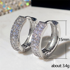 Orecchini a Cerchio Semplici per Donne, Accessori per Orecchie alla Moda per Uso Quotidiano - Product Image 5
