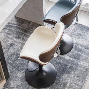 Wss Factory Custom Household Furniture Leather <b>Bar</b> Chair Steel Leg <b>Bar</b> Counter Rotating <b>Bar</b> <b>Stool</b> <b>Adjustable</b> - Product Image 4