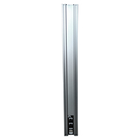 Haut-parleur colonne Line Array tout aluminium 320W pour églises, auditoriums, salles de conférence, bars et salons, garantie 3 ans