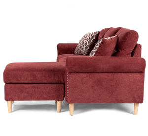 ชุดโซฟาเข้ามุมรูปตัวแอลแบบปรับเอนได้ ดีไซน์ทันสมัย พร้อมพนักพิงแบบ Tufted สำหรับห้องนั่งเล่น - Product Image 5