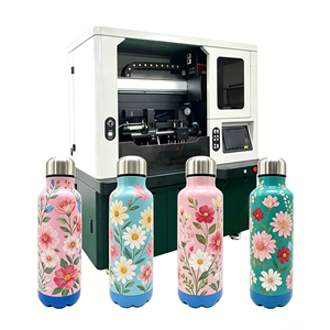 bibo Automatic Curved <b>UV</b> Cylinder <b>Printer</b> for Cosmetic Bottle Perfume Bottle Printing - Product Image 5
