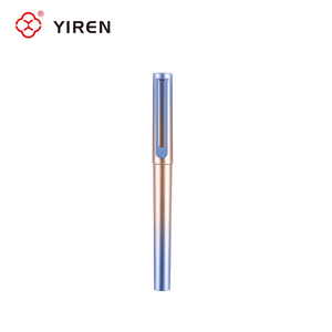 YIREN <span class=keywords><strong>Penna</strong></span> <span class=keywords><strong>Stilografica</strong></span> in Metallo con Colore Sfumato, Pennino in Acciaio Inox Stile <span class=keywords><strong>Lamy</strong></span> da 3,8mm, Scrittura Fluida per Studenti e Ufficio - Product Image 3