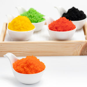 Professionale <span class=keywords><strong>condito</strong></span> uova di pesce di Capelin uova di <span class=keywords><strong>salmone</strong></span> congelato in sacchetto o scatola di imballaggio per la vendita - Product Image 1