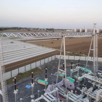 Pylône en treillis d'acier pré-assemblé à montage rapide pour ligne de transmission aérienne 10kV-500kV, pour projets de réseau électrique