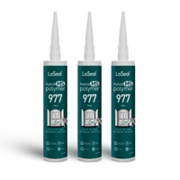 LaSeal Fournisseur mastic à base de polymère transparent bonnes propriétés mécaniques Haute force de liaison ms mastic transparent cristallin