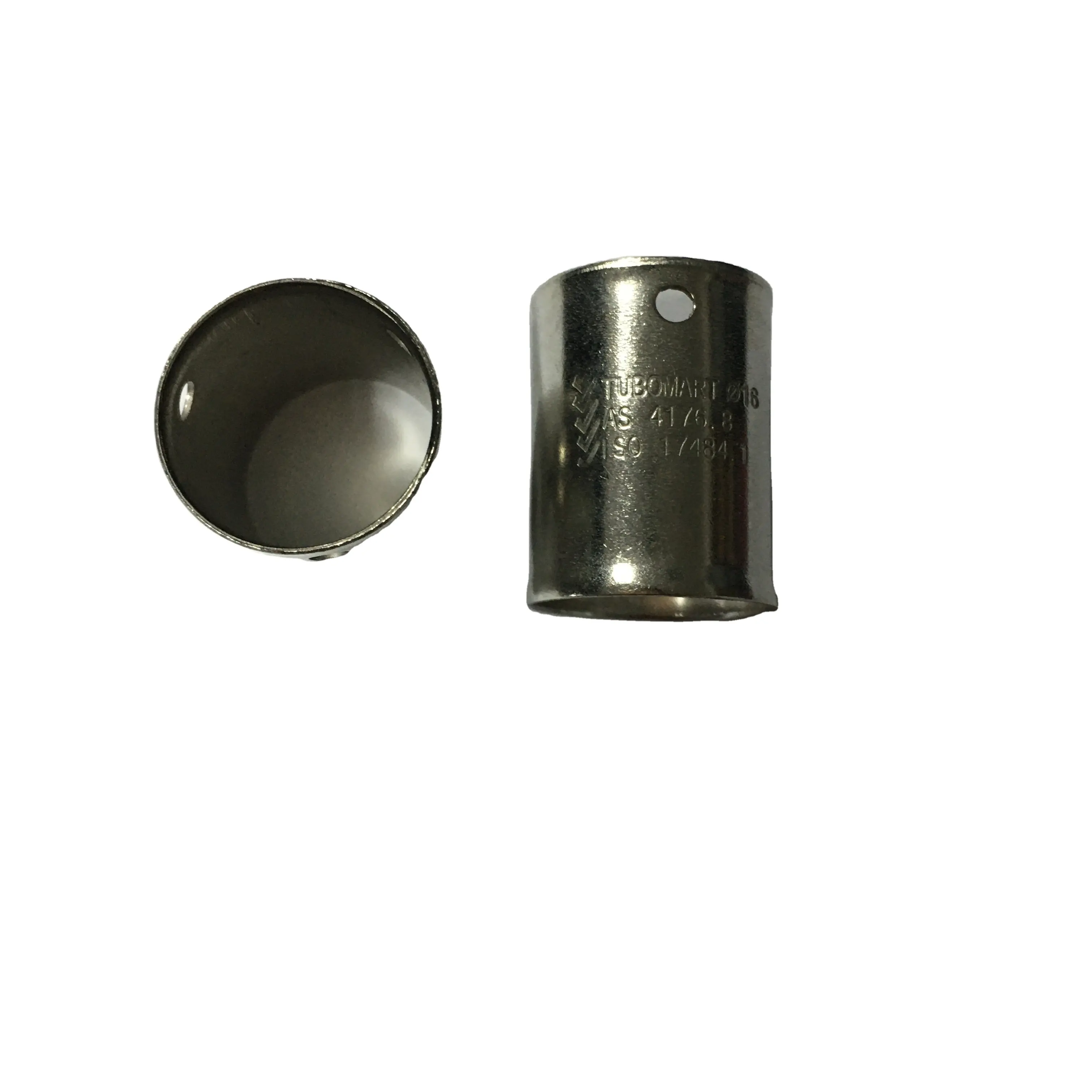 OEM, Заводская 304 стальная втулка U-го типа для фитинга, 16-32 мм, кольца для прессования из нержавеющей стали с OEM-сервисом рисования