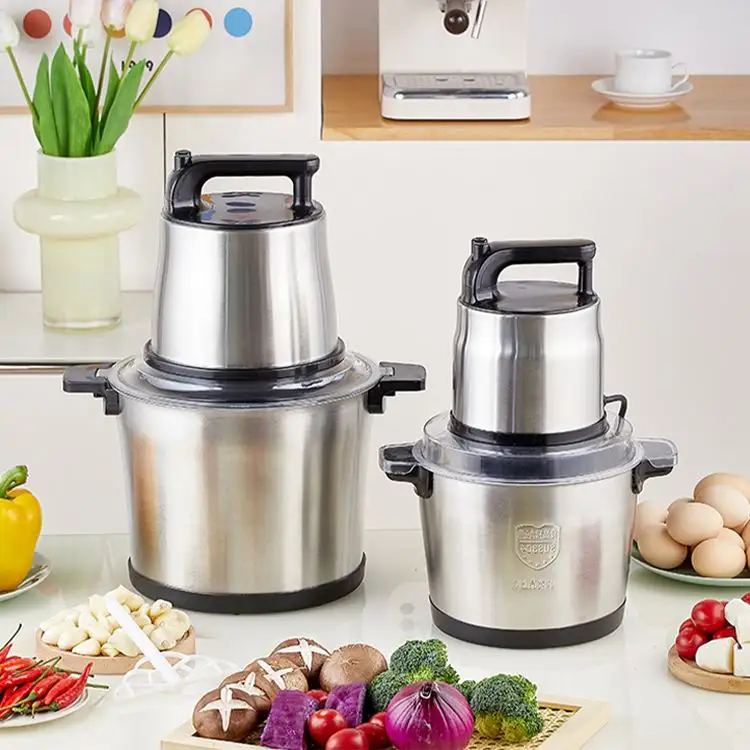 Bộ xử lý thực phẩm Yam Mincer máy Máy xay sinh tố đa chức năng bán buôn, điện và máy xay thịt Sản xuất tại Trung Quốc/