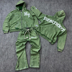 Мужской спортивный костюм с надписью - Product Image 2