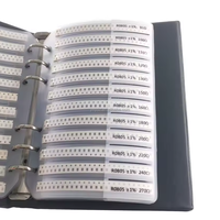 0201 0402 0603 0805 1206 Pack Libro de muestras de componentes