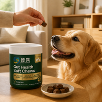 Friandises Tendres Probiotiques pour la Santé Intestinale des Chiens et des Chats – Sans Céréales, Enzymes Digestives à Large Spectre, Favorise un Intestin Équilibré Rapidement
