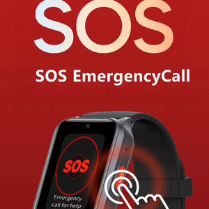 Reloj Telefónico 4G Transfronterizo para Personas Mayores con Monitor de Frecuencia Cardíaca, Prueba de Temperatura, Rastreador, Localizador, Pulsera GPS, Certificación SOSEU CE - Product Image 2