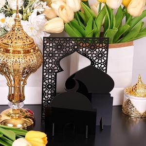 ZHIFAN regalos islámicos Ramadán Eid Mubarak mezquita forma Mehrab acrílico decoración del hogar con impresión Digital <span class=keywords><strong>de</strong></span> alta calidad - Product Image 5