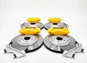 Kit d'étriers de frein 4 pistons F40/F50 pour BMW F22/F30/F32/F25 Subaru WRX STI VW Golf GTI/R Audi A4/Q5 Ford Mustang Cadillac ATS - Product Image 2