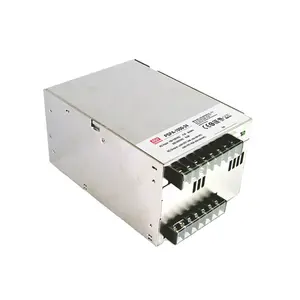 PSPA-1000-24 series PFC ENCLOSED SMPS 1000W 12/ 15/ 24/ 48V AC-DC ORIGINAL MEAN WELL ENCLOSED SMPS