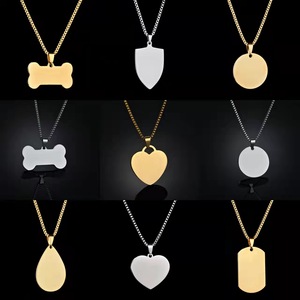 Trống nhôm Dog <span class=keywords><strong>Tags</strong></span> cho khắc biểu tượng tùy chỉnh Pet ID tag Vòng xương hình dạng Dog <span class=keywords><strong>name</strong></span> tag bán buôn - Product Image 2