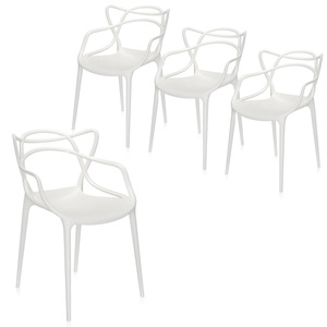 Sedie Maestro in Polipropilene 53x52x81 Cm Ergonomiche con Piedini in Gomma - Product Image 1