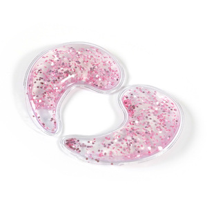 Kompres Dingin Panas yang Dapat Digunakan Kembali 7.5*4.2 Pereda Mata Bengkak Lingkaran Hitam Patch Pendingin yang Menenangkan Gel Glitter Paket Es Mata - Product Image 1