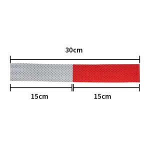 Free sample Customized Size PVC Waterproof Floor Warning Tape Reflect Customized Color reflective tape