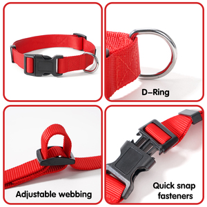 HanYang OEM-Collier réfléchissant pour chien, personnalisable, en néoprène souple, rembourré et respirant, réglable, en <span class=keywords><strong>nylon</strong></span>, pour petits chiens