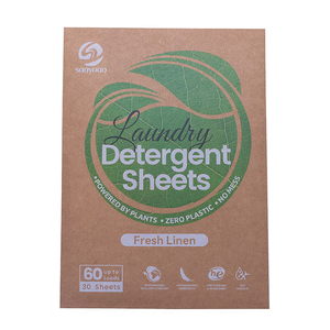 Detergente de Lavandería en Hojas con Enzimas Sólidas, Precio de Fábrica, Fragancia Duradera, Ecológico y Libre de Plásticos. - Product Image 5