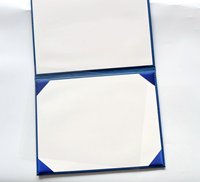 Protège-diplôme rembourré personnalisé, dossier pour certificat de graduation, porte-diplôme, protège-récompense