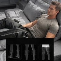Eveekon 2026 Neue Professionelle Pneumatische Bein-Regenerationsstiefel mit 6 Kammern und 5 Einstellbaren Intensitätsstufen für Nach dem Training