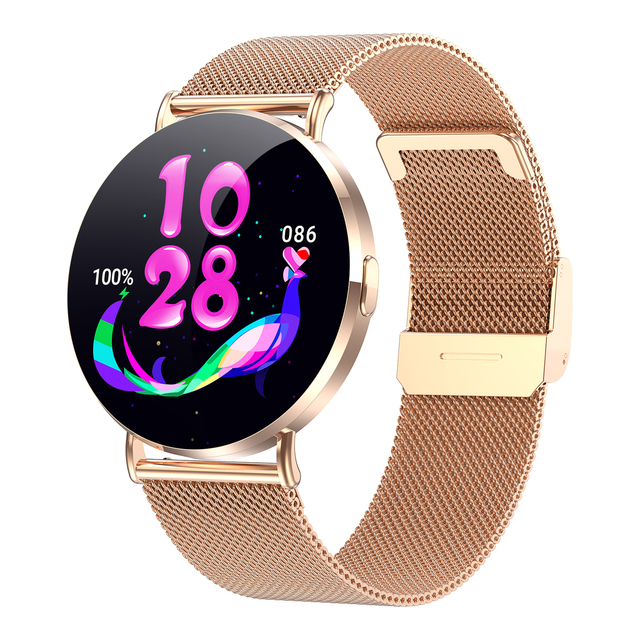 H06 Smartwatch Ultra Thin 1.32inch Amoled Screen IP67 Waterproof BT Call Heart Rate Sports Health 2025 Relojes Smart Watch Woman