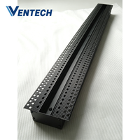 Diffuseur linéaire VENTECH, grille d'aération de retour d'air en alliage d'aluminium, barre de flux invisible, durable, moderne, pour système CVC de bureau