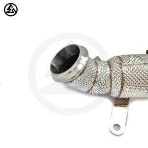 Nhanh chóng vận chuyển csz xả cho Mercedes Benz A45 S w177 cla45 S C118 gla45 S H247 AMG 2.0T miễn phí dòng chảy downpipe với lá chắn nhiệt - Product Image 6