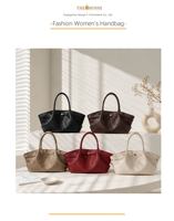 Sac fourre-tout d'été en PU tendance haut de gamme avec lettres, nouvelle version coréenne vintage 2026, grande capacité, sac bandoulière pour femme
