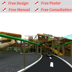 Parque Infantil Interior Comercial con Temática de Jungla, Gran Parque Infantil Interior Suave para Niños, Equipo de Juego Interior para Niños - Product Image 2