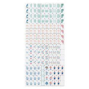 <span class=keywords><strong>Mahjong</strong></span> <span class=keywords><strong>de</strong></span> luxe <span class=keywords><strong>de</strong></span> style américain en mélamine rose, 160 pièces, en acrylique, cadeaux américains, activités <span class=keywords><strong>de</strong></span> fête en famille, jeu <span class=keywords><strong>de</strong></span> <span class=keywords><strong>société</strong></span> pour 4 personnes - Product Image 5