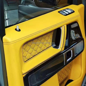 G Wagon W463 à W464 Kit de mise à niveau de l'intérieur du tableau de bord Ecran LCD du volant Housse de siège pour Mercedes Benz G Class G Wagon W463 - Product Image 5
