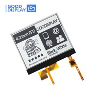 Layar E-Paper E-Ink Sentuh 4.2 Inci dengan Lampu Depan Terintegrasi, Panel Sentuh, Layar Kertas Elektronik untuk Perangkat Membaca E-Reader