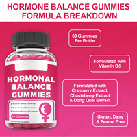 Gummies Équilibre Hormonal Féminin Amaz – Vitamine B6 Sans Sucre – Complément OEM pour la Santé Physique des Femmes