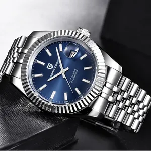 Montre mécanique <span class=keywords><strong>Pagani</strong></span> Design 1645, très vendue, pour homme, bracelet en acier classique, étanche, mouvement automatique <span class=keywords><strong>NH35A</strong></span>, montre-bracelet pour homme, style business. - Product Image 2