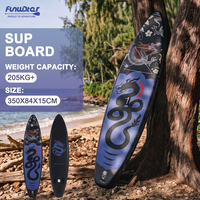 Planche à pagaie gonflable EU Dropshipping Factory Direct 320/335/350/385cm Super Large Stand Up Paddle Board Capacité de charge MAX 215kg
