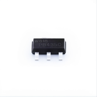 Transistor Bipolar NPN Simple PBSS4350Z135 SOT-223 50V 3A Bajo VCEsat SMD para Conmutación de Energía, Compatible con RoHS