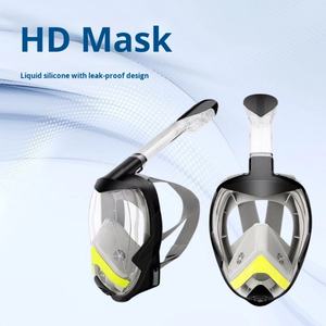 Masque de plongée pliable intégral personnalisé ODM/OEM avec tuba étanche pour la natation et la plongée en extérieur - Product Image 5